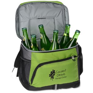 Additional Image 5 - a green and black bag with bottles inside