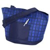 View Image 4 of 4 of Poly Pro Lunch-To-Go Cooler - Plaid - 24 hr