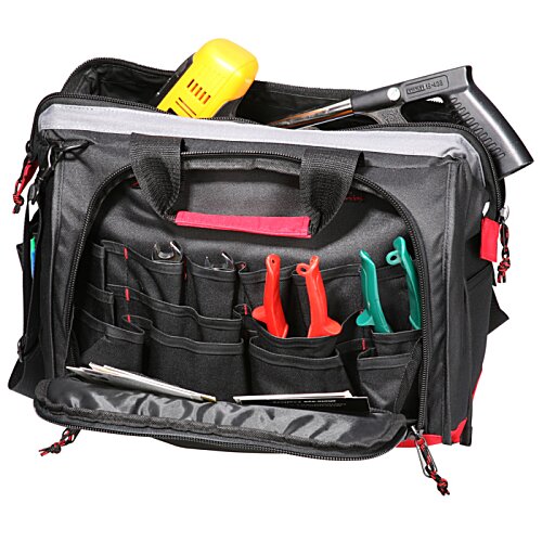 Additional Image 1 - a black bag with tools in it