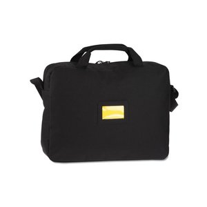 Additional Image 2 - a black bag with a yellow label