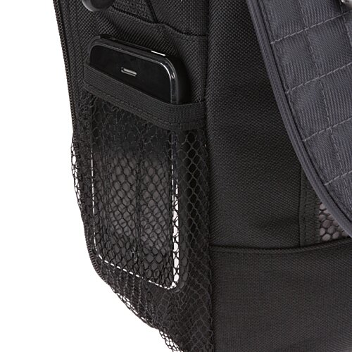 Additional Image 6 - a black bag with a phone in it