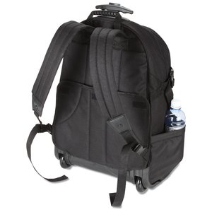 Additional Image 1 - a black backpack with a strap