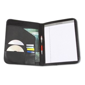 Additional Image 2 - a black folder with a white cover