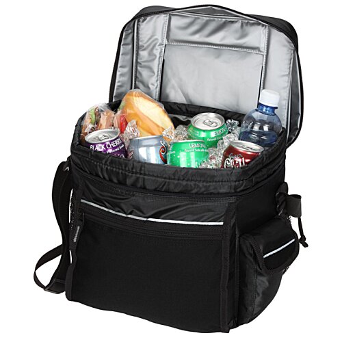 Additional Image 3 - a black bag with a black strap
