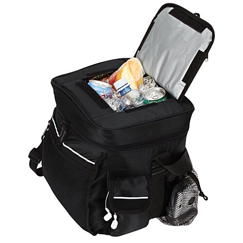 Additional Image 4 - a black bag with a lid open