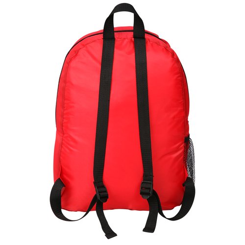 Additional Image 1 - a red backpack with black straps