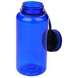 Additional Image 2 - a blue water bottle with a black handle