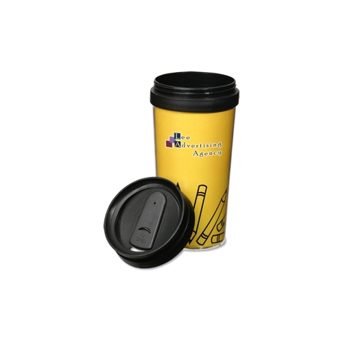 Additional Image 2 - a yellow and black coffee cup