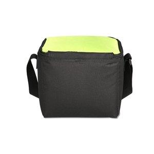 Additional Image 2 - a black and yellow cooler bag