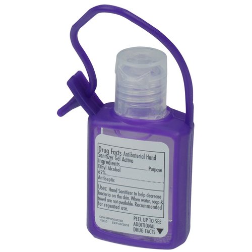 Additional Image 1 - a purple plastic bottle with a white label
