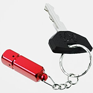 Additional Image 1 - a key chain with a red keychain