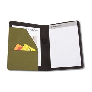 Additional Image 1 - a black and white folder with a yellow logo