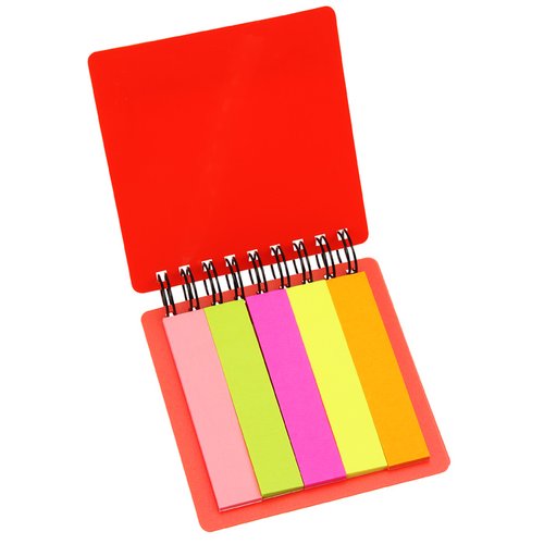 Additional Image 4 - a red notebook with a red cover