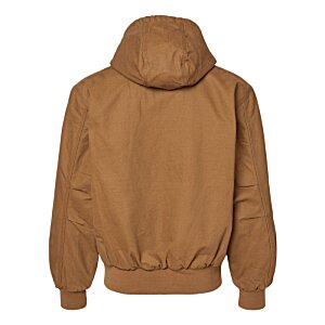 Additional Image 1 - a brown jacket with a hood