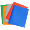 View Image 2 of 3 of Basic 2-Pocket Poly Folder