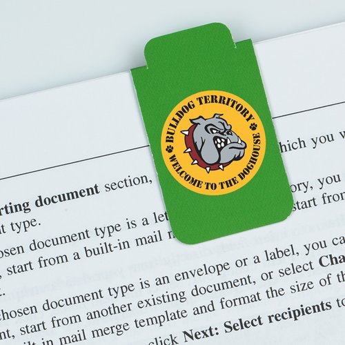 Additional Image 4 - a green and yellow label on a piece of paper