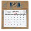 View Image 3 of 3 of V Natural 3 Month 2014 Pop-up Calendar-Geo Print-Closeout