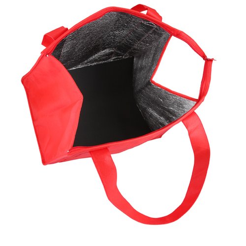 Additional Image 1 - a red and black face mask