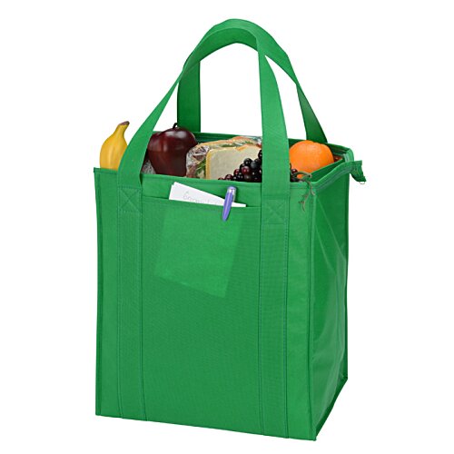 Additional Image 2 - a green bag with food inside