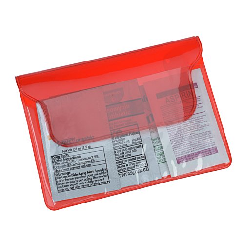 Additional Image 2 - a red envelope with a clear plastic cover