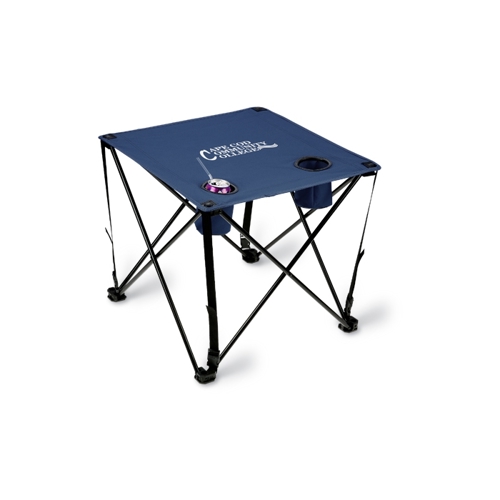 Additional Image 3 - a small blue table with legs