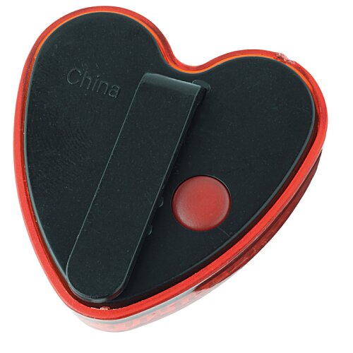 Additional Image 1 - a black and red heart shaped object