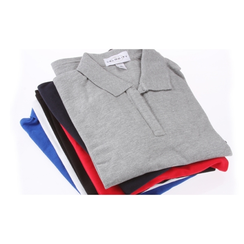 Additional Image 1 - a stack of folded shirts
