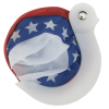 Additional Thumbnail Image 4 - a bird with a white object with stars and stripes