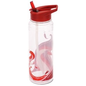 Additional Image 1 - a water bottle with a red lid