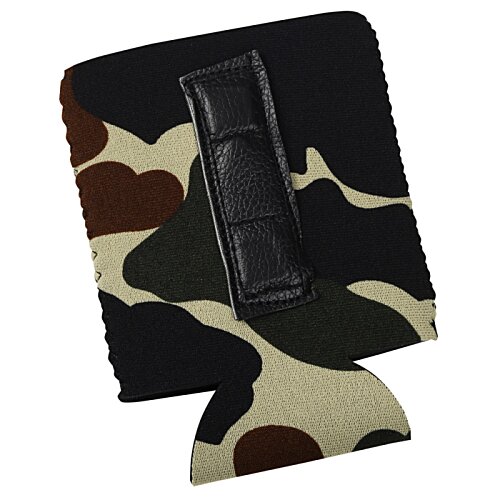 Additional Image 2 - a can cooler with a black strap