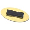 Additional Image 1 - a black eraser on a yellow oval