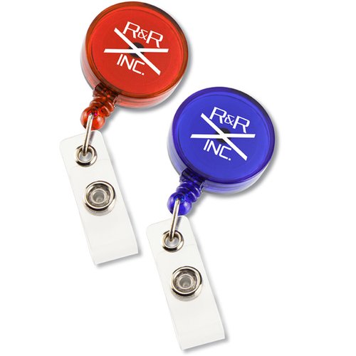 Additional Image 2 - a red and blue badge holders