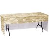 View Image 2 of 2 of Open-Back Fitted Table Cover - 6' - Full Color