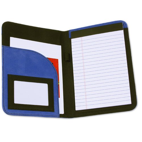 Additional Image 1 - a blue and white folder
