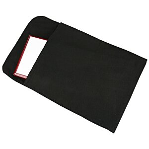 Additional Image 1 - a black bag with a red handle