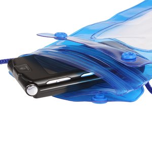 Additional Image 2 - a cell phone in a blue bag