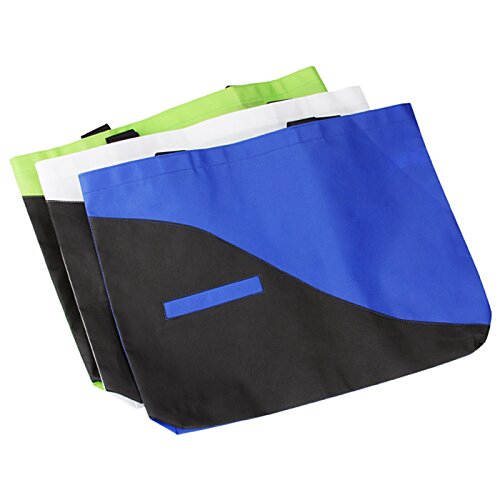 Additional Image 1 - a blue and black bag