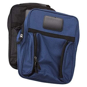 Additional Image 2 - a blue bag with a black strap