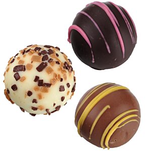 Additional Image 2 - a group of chocolate balls