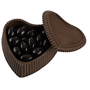 Additional Image 1 - a chocolate candy in a heart shaped box