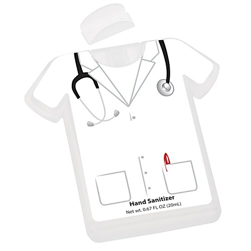 Additional Image 1 - a white shirt with a stethoscope