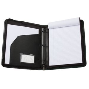 Additional Image 2 - a black folder with a white cover