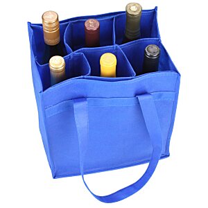 Additional Image 1 - a blue bag with several pens in it