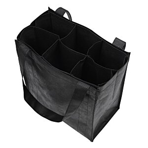 Additional Image 2 - a black bag with six compartments