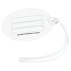 View Image 3 of 3 of Oval POLYspectrum Bag Tag - Opaque