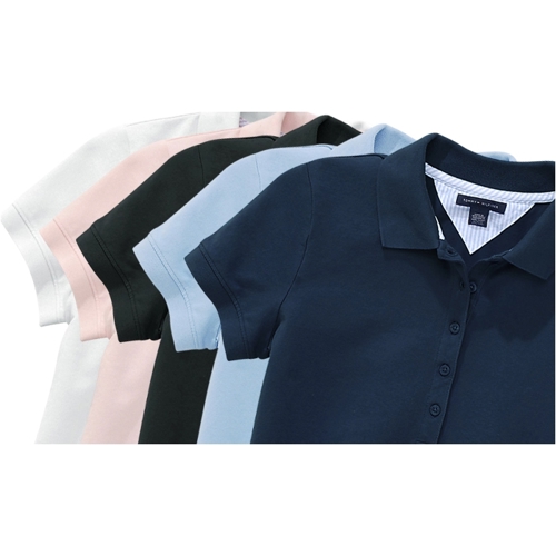 Additional Image 1 - a group of black and white shirts