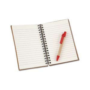 Additional Image 1 - a white notebook with a red pen