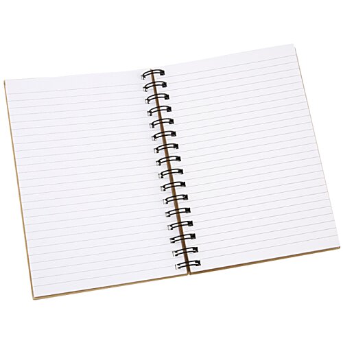 Additional Image 1 - a white notebook with black lines