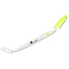 a white and yellow toothbrush