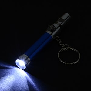 Additional Image 1 - a flashlight with a key chain